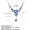 image:imageNONNYL Banquet Luxury Gem Necklace Earrings for Women Jewelry Gifts S925 Sterling Silver Natural Color Necklaces PendantNatural TopazCrystal Pendant