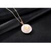 image:imageNONNYL Baroque Pearl Necklace Genuine Freshwater Cultured 1213mm Pearl Pendant Necklaces Sterling Silver for Women Fine Jewelry Gifts for Women Wife Girlfriend Mother