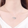 image:imageNONNYL Elephant NecklaceS925 Sterling Silver Plated PlatinumDainty Pendant Necklaces Gifts for Women Necklace Jewelry