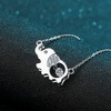 image:imageNONNYL Elephant NecklaceS925 Sterling Silver Plated PlatinumDainty Pendant Necklaces Gifts for Women Necklace Jewelry