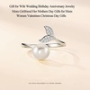 image:imageNONNYL Freshwater Cultured Pearl Rings Jewelry for Women Fashion Valentines Christmas Mothers Day Gifts Wife Mom Girlfriend Anniversary Birthday Fine Jewelry Gifts for Women Her