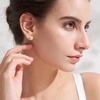 image:imageNONNYL Freshwater Cultured Pearl Stud Earrings for Women Birthday Gifts for Women Mom Her Wife on Mothers Day Valentines Christmas AnniversaryPearl Stud 89mm