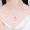 image:imageNONNYL Freshwater Cultured White Real Pearl Pendant Necklaces for Women Christmas Gifts for Wife Mom Girlfriend Anniversary Birthday Fine Jewelry Gifts