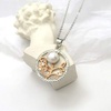 image:imageNONNYL Freshwater Cultured White Real Pearl Pendant Necklaces for Women Christmas Gifts for Women Wife Mom Girlfriend Anniversary Birthday Fine Jewelry Gifts for Her
