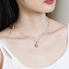 image:imageNONNYL Freshwater Pearl Necklace for Women  Cultured White Real Pearl Pendant Necklaces in S925 Sterling Silver with Genuine Cultured Pearls Pearl for Gifts for Women Girlfriend Her