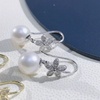 image:imageNONNYL Gift for Wife Freshwater CulturedPearlEarringsGifts for Women Wedding Birthday AnniversaryMom Her Mothers Day Valentines Day ChristmasSterling Silver Plated 18K Gold Pearl Dangle Earring Fine Jewelry