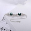image:imageNONNYL Gifts for Wife Anniversary Bracelet for Women Tahitian Black Pearl Bracelet Real AAA Quality Handpicked Nature Pearls  Gifts for Mom Girlfriend Her NO113591