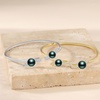 image:imageNONNYL Gifts for Wife Anniversary Bracelet for Women Tahitian Black Pearl Bracelet Real AAA Quality Handpicked Nature Pearls  Gifts for Mom Girlfriend Her NO11392