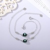 image:imageNONNYL Gifts for Wife Anniversary Bracelet for Women Tahitian Black Pearl Bracelet Real AAA Quality Handpicked Nature Pearls  Gifts for Mom Girlfriend Her NO113581