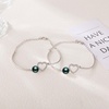 image:imageNONNYL Gifts for Wife Anniversary Bracelet for Women Tahitian Black Pearl Bracelet Real AAA Quality Handpicked Nature Pearls  Gifts for Mom Girlfriend Her NO11383