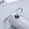 image:imageNONNYL Gifts for Wife Anniversary Bracelet for Women Tahitian Black Pearl Bracelet Real AAA Quality Handpicked Nature Pearls  Gifts for Mom Girlfriend Her NO11403
