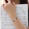 image:imageNONNYL Gifts for Wife Anniversary Bracelet for Women Tahitian Black Pearl Bracelet Real AAA Quality Handpicked Nature Pearls  Gifts for Mom Girlfriend Her NO11367
