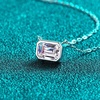image:imageNONNYL Necklace S925 Sterling Silver Mosang Diamond Pendant Gifts for Women  Collarbone Necklaces Christmas Gifts Jewelry