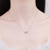 image:imageNONNYL Necklace S925 Sterling Silver Mosang Diamond Pendant Gifts for Women  Collarbone Necklaces Christmas Gifts Jewelry for Wife