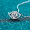 image:imageNONNYL Necklace S925 Sterling Silver Mosang Diamond Pendant Gifts for Women  Collarbone Necklaces Christmas Gifts Jewelry for Wife