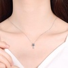 image:imageNONNYL Necklace for Women S925 Sterling Silver Plated PlatinumDainty Pendant Necklaces Gifts for Women