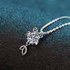 image:imageNONNYL Necklace for Women S925 Sterling Silver Plated PlatinumDainty Pendant Necklaces Gifts for Women