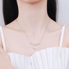 image:imageNONNYL Necklace for Women S925 Sterling Silver Plated PlatinumDainty Pendant Necklaces Gifts for Women Necklace