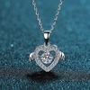 image:imageNONNYL Necklace for Women S925 Sterling Silver Plated PlatinumDainty Pendant Necklaces Gifts for Women Necklace Jewelry