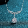 image:imageNONNYL Necklace for Women S925 Sterling Silver Plated PlatinumDainty Pendant Necklaces Gifts for Women Necklace Jewelry Her