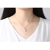 image:imageNONNYL Pearl Necklace Genuine Freshwater Cultured 89mm Pearl Pendant Necklaces Sterling Silver for Women Fine Jewelry Gifts for Women Wife Girlfriend Mother