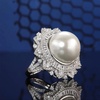 image:imageNONNYL Pearl RingsGifts for Women WifeGift for Wife Wedding Birthday Anniversary JewelryMom Girlfriend Her Mothers Day Gifts for Mom Women Valentines Christmas Day