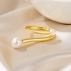 image:imageNONNYL Pearl ringsGifts for Women WifeGift for Wife Wedding Birthday Anniversary JewelryMom Girlfriend Her Mothers Day Gifts for Mom Women Valentines Day Christmas Day Gifts NO038