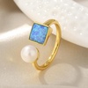 image:imageNONNYL Pearl ringsGifts for Women WifeGift for Wife Wedding Birthday Anniversary JewelryMom Girlfriend Her Mothers Day Gifts for Mom Women Valentines Day Christmas Day Gifts NO028