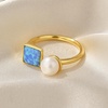 image:imageNONNYL Pearl ringsGifts for Women WifeGift for Wife Wedding Birthday Anniversary JewelryMom Girlfriend Her Mothers Day Gifts for Mom Women Valentines Day Christmas Day Gifts NO028