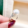 image:imageNONNYL Pearl ringsGifts for Women WifeGift for Wife Wedding Birthday Anniversary JewelryMom Girlfriend Her Mothers Day Gifts for Mom Women Valentines Day Christmas Day Gifts NO001