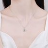 image:imageNONNYL Pendant Necklace for Women  Mosang Diamond Gold Necklaces for Women  Christmas Gifts for Wife Mom Girlfriend Anniversary Birthday Fine Jewelry Gifts