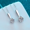 image:imageNONNYL Pendant Necklace for Women Fashion Jewelry S925 Sterling Silver Platinum GoldPlated Christmas Gifts for Wife Mom Girlfriend Anniversary Birthday Fine Jewelry