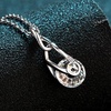 image:imageNONNYL Pendant Necklace for Women Fashion Jewelry S925 Sterling Silver Platinum GoldPlated Christmas Gifts for Wife Mom Girlfriend Anniversary Birthday Fine Jewelry Gifts