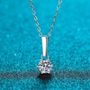 image:imageNONNYL Pendant Necklace for Women Fashion Jewelry S925 Sterling Silver Platinum GoldPlated Christmas Gifts for Wife Mom Girlfriend Anniversary Birthday Fine Jewelry