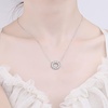 image:imageNONNYL Pendant Necklace for Women Fashion Jewelry S925 Sterling Silver Platinum GoldPlated Christmas Gifts for Wife Mom Girlfriend Anniversary Birthday Fine Jewelry Gifts for Her