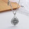 image:imageNONNYL S925 Compass Necklace Gift for Women Wife Womens Pendant Jewelry Wedding Anniversary Sterling Silver Girlfriend Birthday Gifts for Her Pendants Necklaces for Christmas Mom Gifts