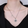 image:imageNONNYL S925 Compass Necklace Gift for Women Wife Womens Pendant Jewelry Wedding Anniversary Sterling Silver Girlfriend Birthday Gifts for Her Pendants Necklaces for Christmas Mom Gifts