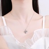image:imageNONNYL S925 Heart Necklace Gift for Women Wife Pendant Jewelry Wedding Anniversary Sterling Silver Girlfriend Birthday Gifts for Her Pendants Necklaces for Christmas Mom Gifts