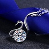 image:imageNONNYL Sterling Silver Necklace Gifts for Women  S925 Silver Pendant Collarbone Necklaces Jewelry for Wife Girlfriend Her