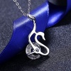 image:imageNONNYL Sterling Silver Necklace Gifts for Women  S925 Silver Pendant Collarbone Necklaces Jewelry for Wife Girlfriend Her