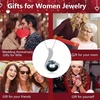 image:imageNONNYL Tahitian Black Pearl Necklaces Gifts for Women WifeGift for Wife Wedding Birthday Anniversary JewelryMom Her Mothers Day Gift for Mom Women Valentines Christmas Day Gifts