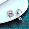 image:imageNonnyl Earrings for Women  Sterling Silver Moissanite Earring Stud for Women Fine Jewelry  Christmas Gifts for Wife Mom Girlfriend Anniversary Birthday