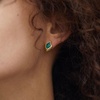 image:imageNonnyl Earrings for WomenSterling Silver Earring Stud for Women  Christmas Gifts for Wife Mom Girlfriend Anniversary Birthday Fine Jewelry NO1161