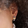 image:imageNonnyl Earrings for WomenSterling Silver Earring Stud for Women  Christmas Gifts for Wife Mom Girlfriend Anniversary Birthday Fine Jewelry NO1162