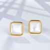 image:imageNonnyl Earrings for WomenSterling Silver Earring Stud for Women  Christmas Gifts for Wife Mom Girlfriend Anniversary Birthday Fine Jewelry NO1169