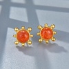image:imageNonnyl Earrings for WomenSterling Silver Earring Stud for Women  Christmas Gifts for Wife Mom Girlfriend Anniversary Birthday Fine Jewelry NO1177