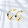 image:imageNonnyl Earrings for WomenSterling Silver Earring Stud for Women  Christmas Gifts for Wife Mom Girlfriend Anniversary Birthday Fine Jewelry NO1182