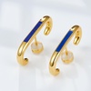 image:imageNonnyl Earrings for WomenSterling Silver Earring Stud for Women  Christmas Gifts for Wife Mom Girlfriend Anniversary Birthday Fine Jewelry NO1187
