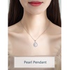 image:imagePearl Necklace Genuine Freshwater Cultured 910mm Pearl Pendant Necklaces Sterling Silver for Women Fine Jewelry Gifts for Women Wife Girlfriend Mother