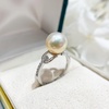 image:imagePearl ringsGifts for Women WifeGift for Wife Wedding Birthday Anniversary JewelryMom Girlfriend Her Mothers Day Gifts for Mom Women Valentines Day Christmas Day Gifts NO007